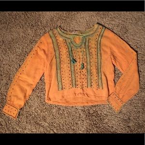 VTG 60s/70s Handmade Stitched Indian Blouse
